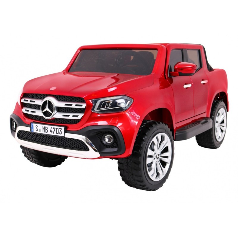 Mercedes Benz X-Class dla dzieci Lakier Czerwony Pickup